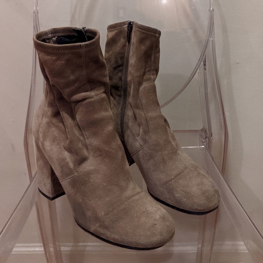 Via Spiga Suede Booties